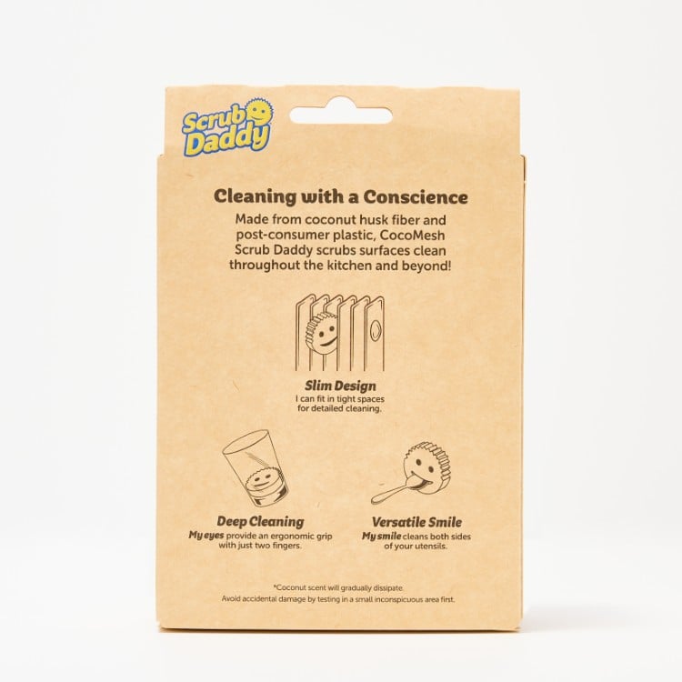 back of cocomesh packaging
