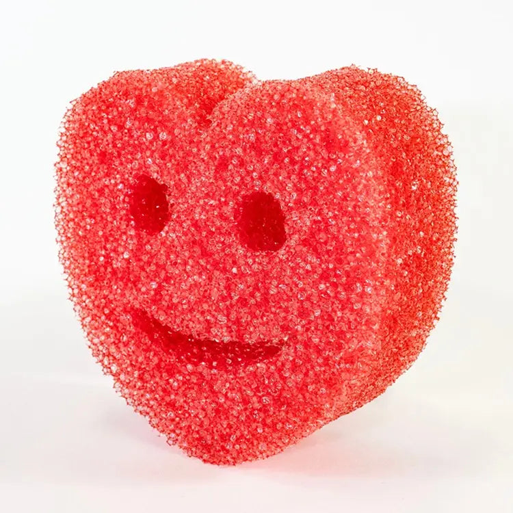 heart shaped sponge