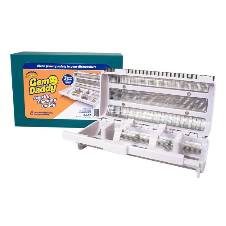 Gem Daddy Jewelry Cleaning Kit in and out of packaging