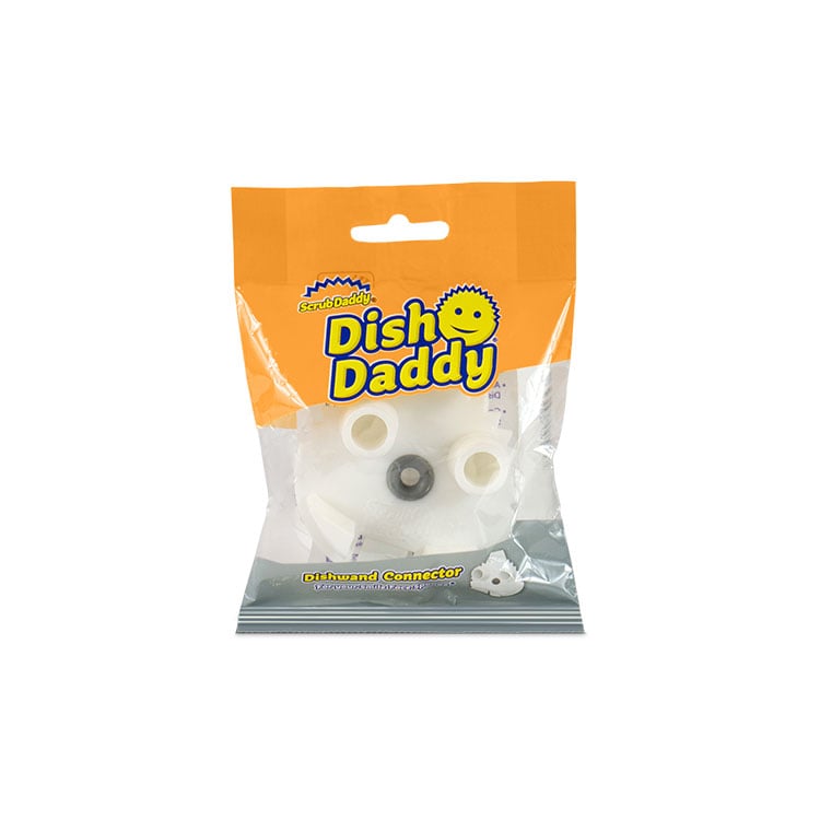Dish Daddy Sponge Adapter up close in packaging