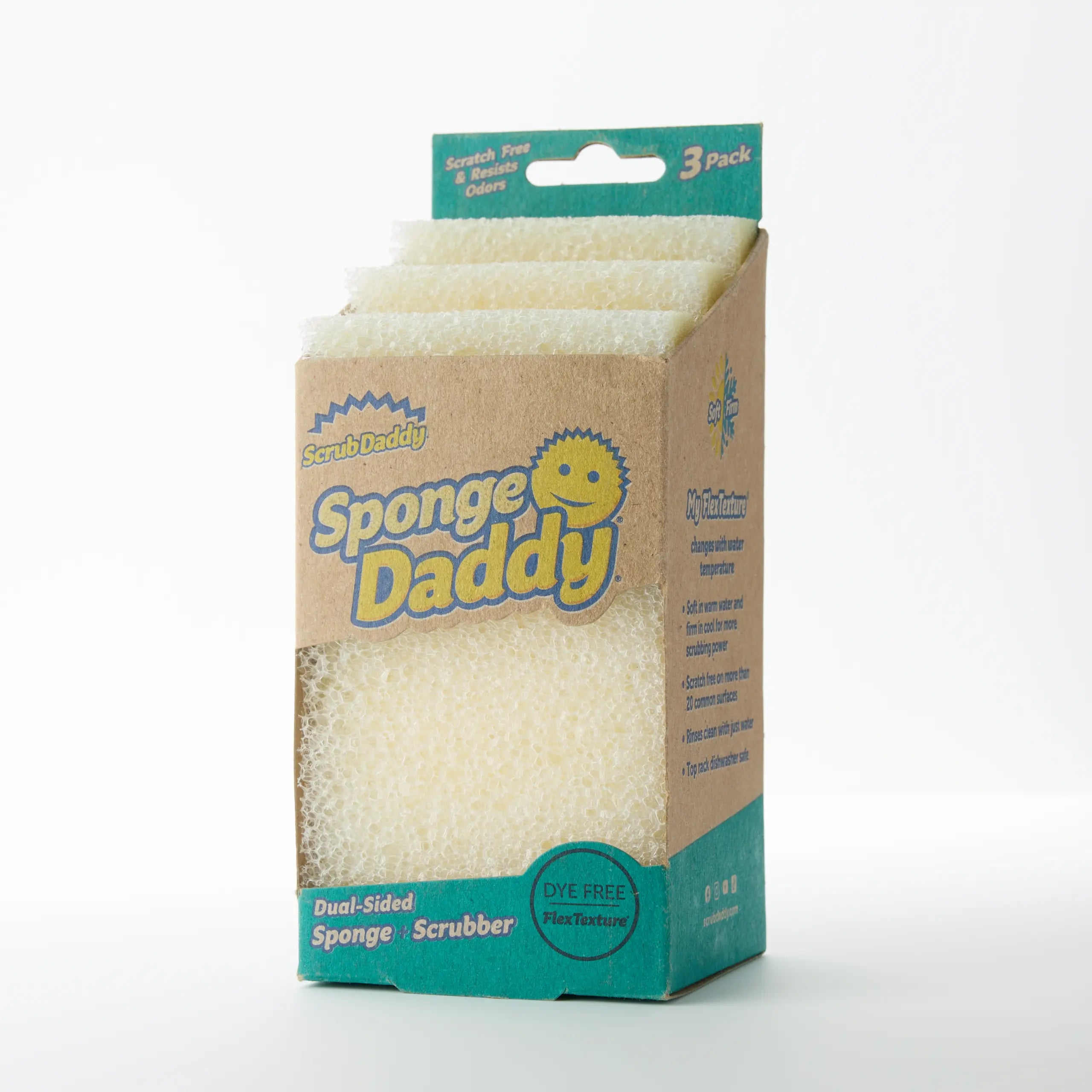 Dye Free Sponge Daddy in packaging