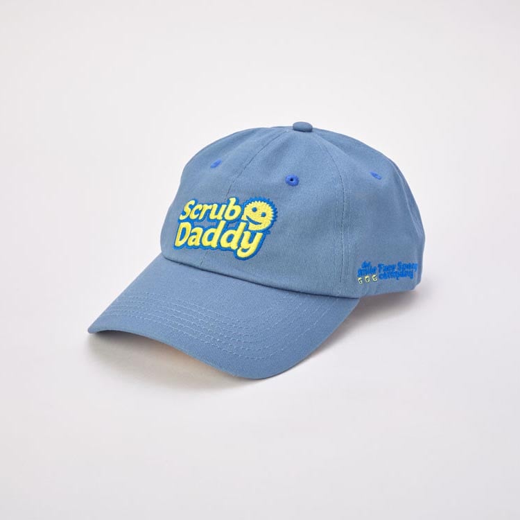 Front of Blue Scrub Daddy Hat