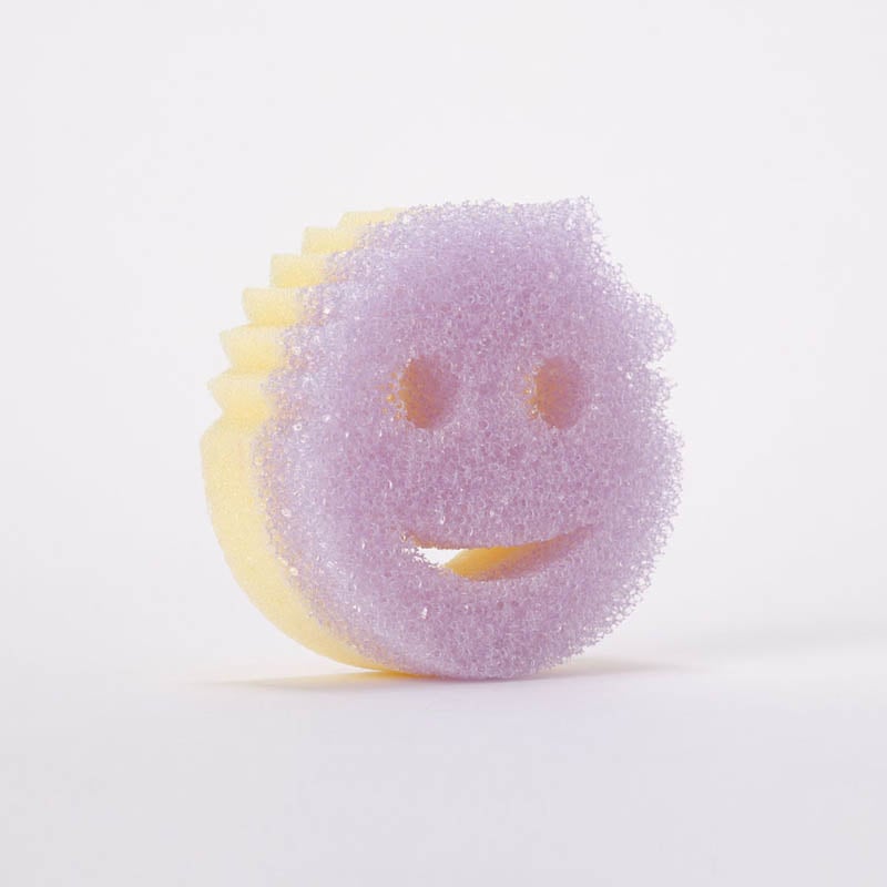 Front side Scrub Mommy Violet
