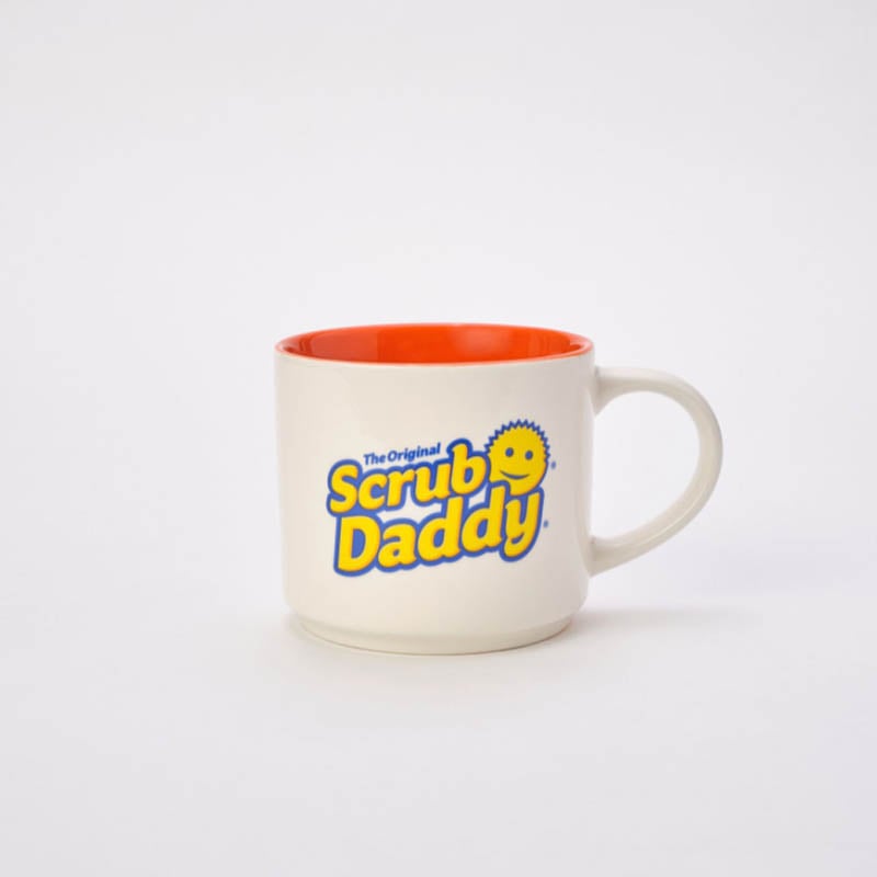 Front of Scrub Daddy Mug
